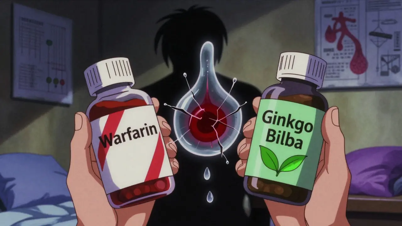 Ginkgo Biloba and Blood Thinners: What You Need to Know Before Taking Both