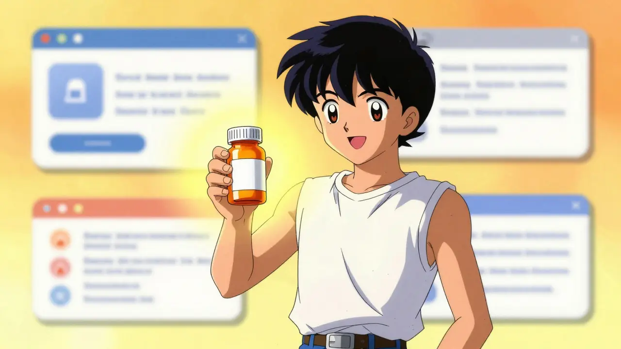 Person holding glowing generic pill bottle with warm lighting symbolizing affordable care