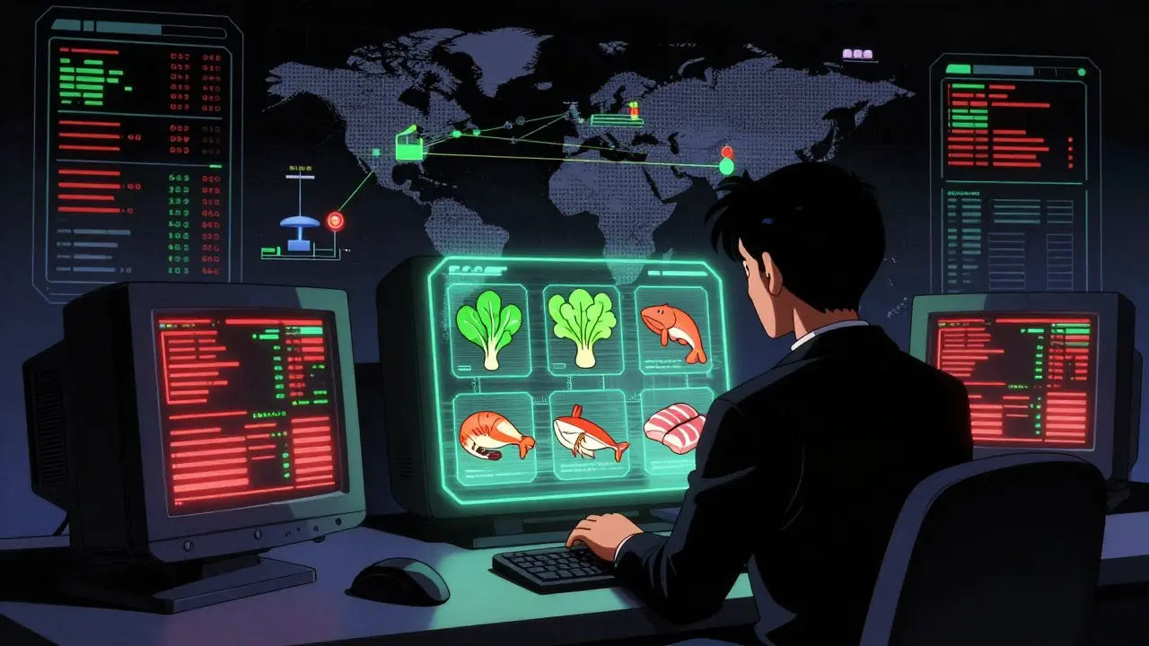 Digital risk assessment system analyzing global food safety data